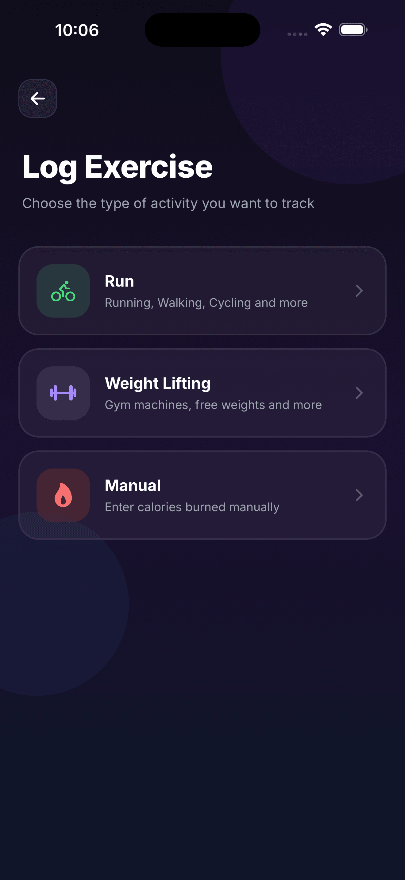 Track every meal